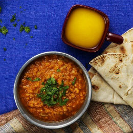 Kryddig grytbas med aromatiskt smör