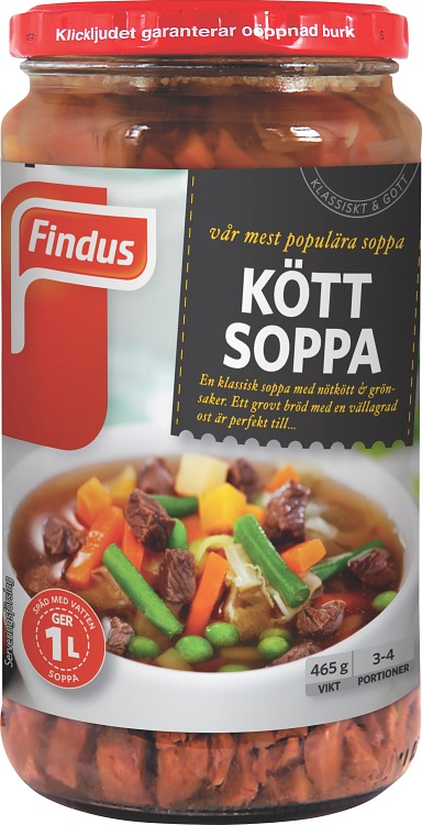 köttsuppa i burk