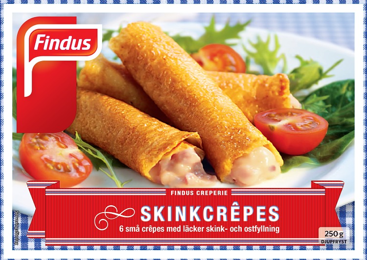 förpackningsomslag skinkcrepes