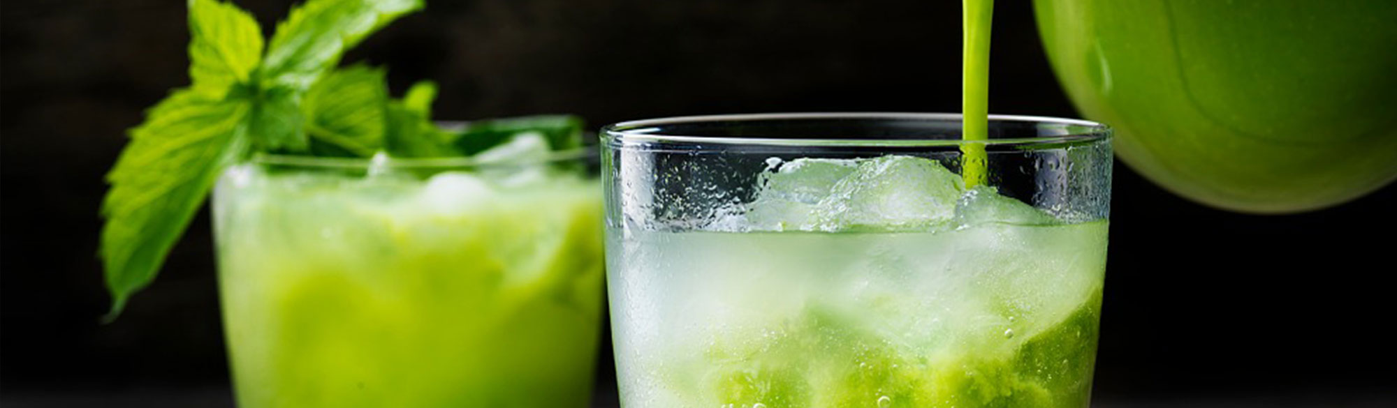 Ärtspritz med mynta