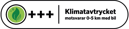 Klimatberäknade recept symbol 1,5 - 2,4 kg CO2